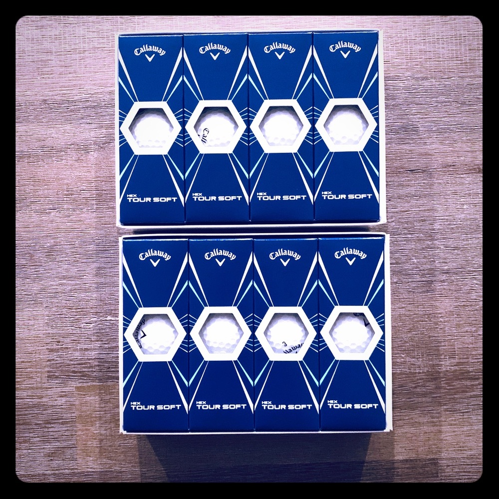 Callaway Hex Tour Soft Golf Balls 2 Dozens